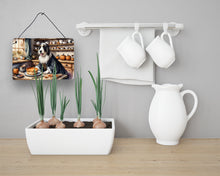 Load image into Gallery viewer, Bearded Collie Fall Kitchen Pumpkins Wall or Door Hanging Prints