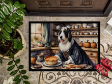 Load image into Gallery viewer, Bearded Collie Fall Kitchen Pumpkins Doormat - 24x36 Decorative Floor Mat – Indoor/Outdoor Rug with Artistic Flair