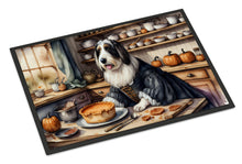 Load image into Gallery viewer, Bearded Collie Fall Kitchen Pumpkins Doormat -  18x27 Decorative Floor Mat – Indoor/Outdoor Rug