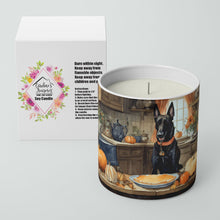 Load image into Gallery viewer, Belgian Malinois Fall Kitchen Pumpkins Decorative Soy Candle