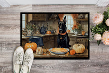 Load image into Gallery viewer, Belgian Malinois Fall Kitchen Pumpkins Doormat - 24x36 Decorative Floor Mat – Indoor/Outdoor Rug with Artistic Flair
