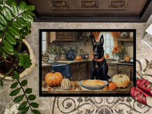 Load image into Gallery viewer, Belgian Malinois Fall Kitchen Pumpkins Doormat -  18x27 Decorative Floor Mat – Indoor/Outdoor Rug
