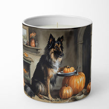 Load image into Gallery viewer, Belgian Tervuren Fall Kitchen Pumpkins Decorative Soy Candle