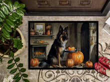 Load image into Gallery viewer, Belgian Tervuren Fall Kitchen Pumpkins Doormat -  18x27 Decorative Floor Mat – Indoor/Outdoor Rug