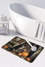 Load image into Gallery viewer, Belgian Tervuren Fall Kitchen Pumpkins Memory Foam Kitchen Mat