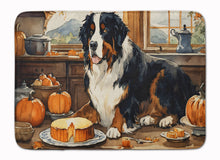 Load image into Gallery viewer, Bernese Mountain Dog Fall Kitchen Pumpkins Memory Foam Kitchen Mat