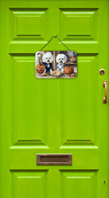 Load image into Gallery viewer, Bichon Frise Fall Kitchen Pumpkins Wall or Door Hanging Prints