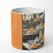 Load image into Gallery viewer, Bichon Frise Fall Kitchen Pumpkins Decorative Soy Candle