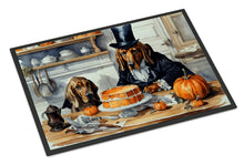 Load image into Gallery viewer, Bloodhound Fall Kitchen Pumpkins Doormat -  18x27 Decorative Floor Mat – Indoor/Outdoor Rug