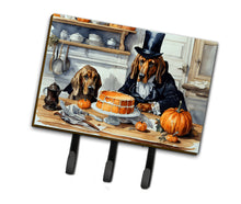 Load image into Gallery viewer, Bloodhound Fall Kitchen Pumpkins Leash or Key Holder
