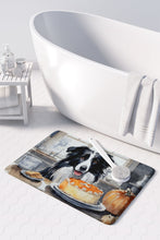 Load image into Gallery viewer, Border Collie Fall Kitchen Pumpkins Memory Foam Kitchen Mat