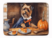 Load image into Gallery viewer, Border Terrier Fall Kitchen Pumpkins Memory Foam Kitchen Mat