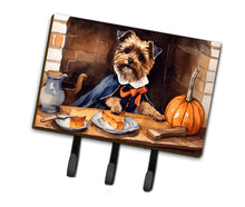 Load image into Gallery viewer, Border Terrier Fall Kitchen Pumpkins Leash or Key Holder
