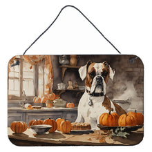 Load image into Gallery viewer, Boxer Fall Kitchen Pumpkins Wall or Door Hanging Prints