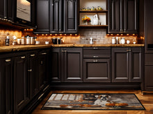 Load image into Gallery viewer, Boxer Fall Kitchen Pumpkins Runner Mat 28x58