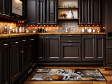 Load image into Gallery viewer, Boxer Fall Kitchen Pumpkins Runner Mat 28x58