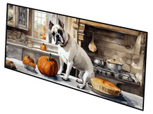 Load image into Gallery viewer, Boxer Fall Kitchen Pumpkins Runner Mat 28x58