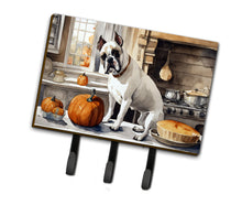 Load image into Gallery viewer, Boxer Fall Kitchen Pumpkins Leash or Key Holder