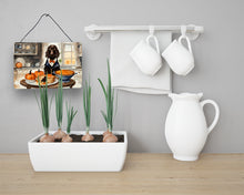 Load image into Gallery viewer, Boykin Spaniel Fall Kitchen Pumpkins Wall or Door Hanging Prints