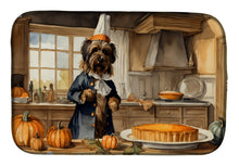 Load image into Gallery viewer, Briard Fall Kitchen Pumpkins Dish Drying Mat