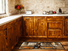 Load image into Gallery viewer, Briard Fall Kitchen Pumpkins Runner Mat 28x58