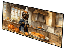 Load image into Gallery viewer, Briard Fall Kitchen Pumpkins Runner Mat 28x58