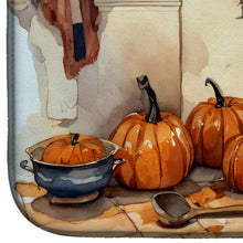 Load image into Gallery viewer, Brittany Fall Kitchen Pumpkins Dish Drying Mat