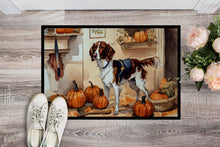Load image into Gallery viewer, Brittany Fall Kitchen Pumpkins Doormat - 24x36 Decorative Floor Mat – Indoor/Outdoor Rug with Artistic Flair