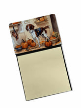 Load image into Gallery viewer, Brittany Fall Kitchen Pumpkins Sticky Note Holder- Refiilable Desk Accessory Note Pad