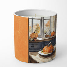 Load image into Gallery viewer, English Bulldog Fall Kitchen Pumpkins Decorative Soy Candle