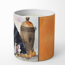 Load image into Gallery viewer, English Bulldog Fall Kitchen Pumpkins Decorative Soy Candle