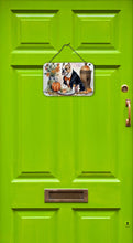 Load image into Gallery viewer, English Bulldog Fall Kitchen Pumpkins Wall or Door Hanging Prints