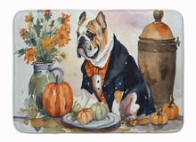 Load image into Gallery viewer, English Bulldog Fall Kitchen Pumpkins Memory Foam Kitchen Mat