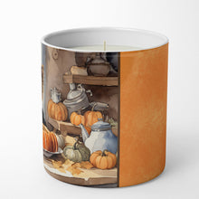 Load image into Gallery viewer, Cairn Terrier Fall Kitchen Pumpkins Decorative Soy Candle