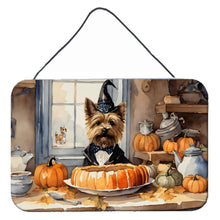 Load image into Gallery viewer, Cairn Terrier Fall Kitchen Pumpkins Wall or Door Hanging Prints