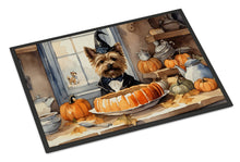 Load image into Gallery viewer, Cairn Terrier Fall Kitchen Pumpkins Doormat -  18x27 Decorative Floor Mat – Indoor/Outdoor Rug