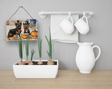 Load image into Gallery viewer, Cairn Terrier Fall Kitchen Pumpkins Wall or Door Hanging Prints