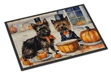 Load image into Gallery viewer, Cairn Terrier Fall Kitchen Pumpkins Doormat -  18x27 Decorative Floor Mat – Indoor/Outdoor Rug