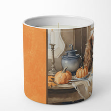 Load image into Gallery viewer, Cavalier Spaniel Fall Kitchen Pumpkins Decorative Soy Candle
