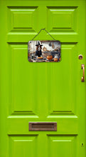 Load image into Gallery viewer, Cavalier Spaniel Fall Kitchen Pumpkins Wall or Door Hanging Prints