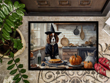 Load image into Gallery viewer, Cavalier Spaniel Fall Kitchen Pumpkins Doormat -  18x27 Decorative Floor Mat – Indoor/Outdoor Rug