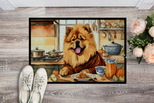 Load image into Gallery viewer, Chow Chow Fall Kitchen Pumpkins Doormat - 24x36 Decorative Floor Mat – Indoor/Outdoor Rug with Artistic Flair
