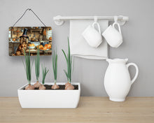 Load image into Gallery viewer, Cocker Spaniel Fall Kitchen Pumpkins Wall or Door Hanging Prints