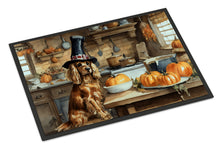 Load image into Gallery viewer, Cocker Spaniel Fall Kitchen Pumpkins Doormat - 24x36 Decorative Floor Mat – Indoor/Outdoor Rug with Artistic Flair