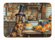 Load image into Gallery viewer, Cocker Spaniel Fall Kitchen Pumpkins Memory Foam Kitchen Mat