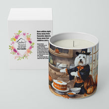 Load image into Gallery viewer, Coton De Tulear Fall Kitchen Pumpkins Decorative Soy Candle