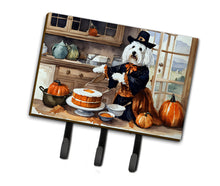 Load image into Gallery viewer, Coton De Tulear Fall Kitchen Pumpkins Leash or Key Holder