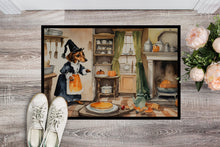 Load image into Gallery viewer, Dachshund Fall Kitchen Pumpkins Doormat - 24x36 Decorative Floor Mat – Indoor/Outdoor Rug with Artistic Flair