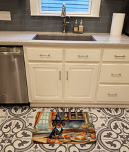 Load image into Gallery viewer, Dachshund Fall Kitchen Pumpkins Memory Foam Kitchen Mat