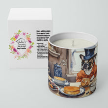 Load image into Gallery viewer, French Bulldog Fall Kitchen Pumpkins Decorative Soy Candle